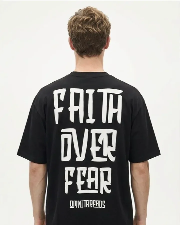 A real Ello 2D AI try-on of a graphic tee on the shopper's own photo, the 8.7 to 12.4 second render
